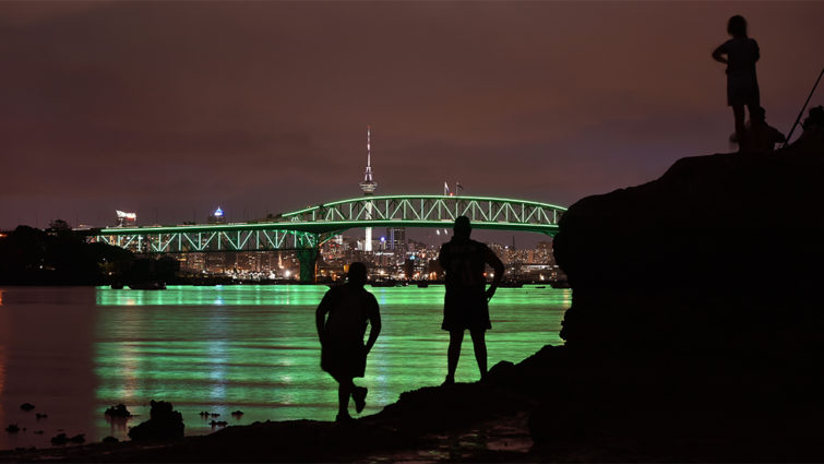 Harbour Bridge gets lit upPhoto